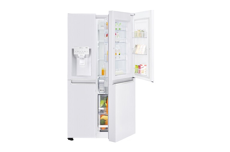 LG Side-by-Side und Door-in-Door™, kein Festwasseranschluss notwendig, GSJ761SWXZ